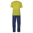 thumbnail image 2 of Pijama Dtr Bob Esponja para Caballero Set Playera Manga Corta con Pantalón Azul Talla CH, 2 of 4