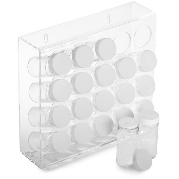 Prodyne A-845 Acrylic 20 Bottle Spice Rack
