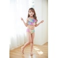 thumbnail image 2 of Bañador Bikini Con Estampado De Escamas De Pescado Con Falda Cola Sirena De Tela 5-6, 2 of 3
