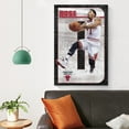thumbnail image 4 of Basketball Player Poster Derrick Rose Picture (81) Artworks Picture Print Poster Wall Art Painting Canvas Gift Decor Home Posters Decorative 12x18inch(30x45cm), 4 of 6