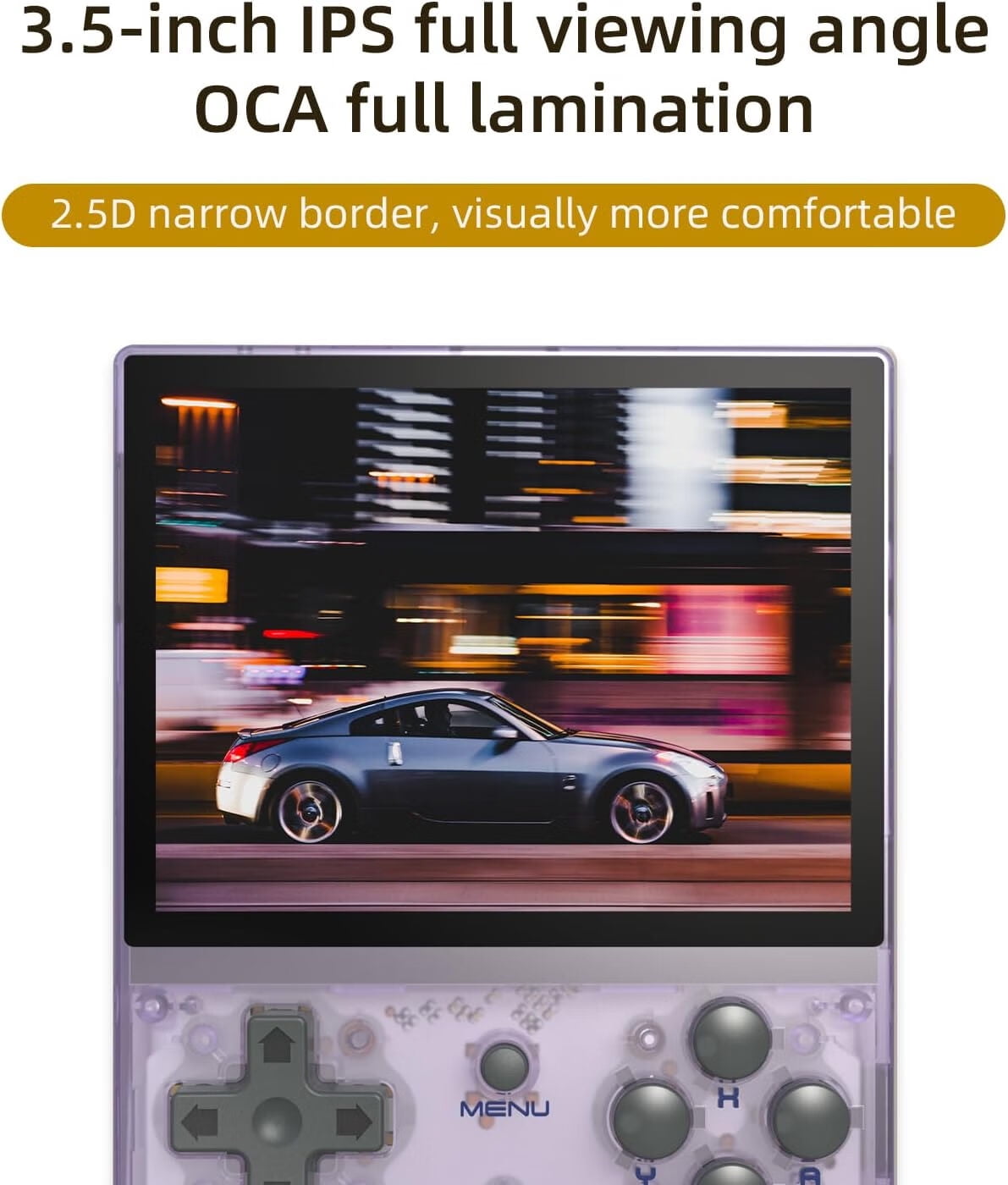 RG35XX Handheld Game Console Linux Garlic OS, HDMI and TV Output