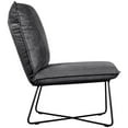 thumbnail image 3 of Tommy Hilfiger Ellington Armless Lounge Chair in Dark Charcoal, 3 of 8