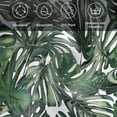 thumbnail image 5 of Green Palm Leaves Cloth Napkins, Summer Tropical Leaf Vintage Washable and Reusable Dinner Napkins Set of 4, Table Napkin for Kitchen Party Birthday Wedding Hotel Housewarming 20"x20", 5 of 8