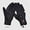 Black, variant on Men's And Women's Fleece Gloves Touch Screen Windproof Warm Riding Gloves