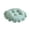 Green, variant on Ruffled Border Tufted Chair Cushion – Soft, Thick, Non - Slip Seat Pad for Dining, Kitchen, and Indoor Home Use,Blue