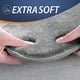 thumbnail image 2 of Alfombra de baño de espuma viscoelástica LEEYNEER de 61 x 91 cm, color morado oscuro, antideslizante, lavable a máquina., 2 of 5