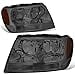 thumbnail image 3 of DNA Motoring HL-OH-JGC99-SM-AM Smoked Amber Headlights Assembly Replacement Compatible with 99-04 Jeep Grand Cherokee, 3 of 4