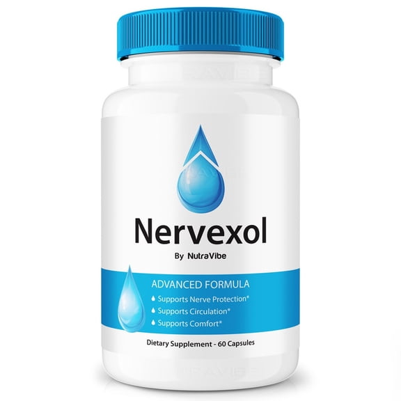 Nervexol – Natural Daily Support Blend for Nerves, Memory & Focus | Nervexol Easy-to-Take Capsules (60 Capsules)
