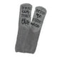 thumbnail image 5 of Calcetines divertidos Zulema Novedad Fuzzy para mujeres gris, 5 of 8