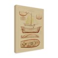 thumbnail image 2 of Vision Studio 'Small Antique Ship Plan III' Canvas Art, 2 of 2