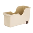 thumbnail image 4 of Lipstore Rolling Storage Box, Rolling Storage Bin, with Roll Wheels,Spice Holder for Home 40.4cmx14.7cmx22cm, 4 of 8