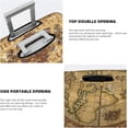thumbnail image 4 of World Map1 Luggage Cover Washable Elasticated Luggage Covers for Suitcase tsa Approved Stylish Dust and Scratch Resistant Luggage Case Protector for Kids and Adults -, 4 of 6
