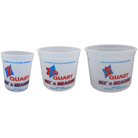 Encore Value Pack - Part 61086 2.5Qt Mix-N-Measurecontainer, by Encore, Single Item, Great Value, Ne