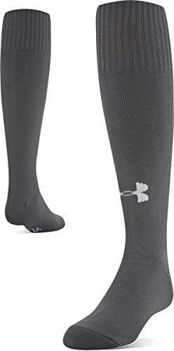 Under Armour Adult Soccer Socks Over-the-calf 3 Pair 2 White 1 Royal Large for sale online 