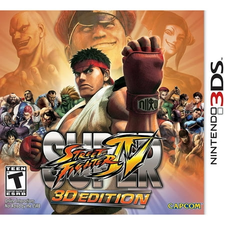 Super Street Fighter IV 3D Edition, Nintendo, Nintendo 3DS, [Digital Download], (Best 3d Shooting Games)