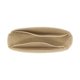 thumbnail image 1 of Organizador de bolsos, bolso de inserción, organizador de bolsos de fieltro para bolsos de hombro, bolsos de mano Cremallera caqui claro, 1 of 8