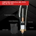 thumbnail image 4 of Ceramic Hotend Kit High  Fast Printing 0.4MM Bimetallic Nozzle Integrated Hot End for Ender 3 V3 Plus, 4 of 7