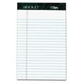 thumbnail image 2 of "Docket Ruled Perforated Pads, Narrow Rule, 50 White 5 X 8 Sheets, 6/pack | Bundle of 5 Packs", 2 of 7