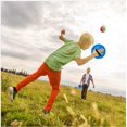thumbnail image 2 of Children's Sticky Ball Dart Board and Sticky Target Racket Throwing Sucker Ball, Casewin Indoor Outdoor Party Games Toys Gifts for 5 6 7 8 9 10 11 12 Year Old Boy Kids and Adult, 2 of 4