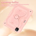 thumbnail image 2 of FJLBDE Case for iPad Air 11 (M3 2025/M2 2024) iPad Air 4/5 10.9 Inch (2020/2022) with Butterfly Stand, Protective Tablet Cover with Shoulder Strap for Kids Girls, Pink, 2 of 7