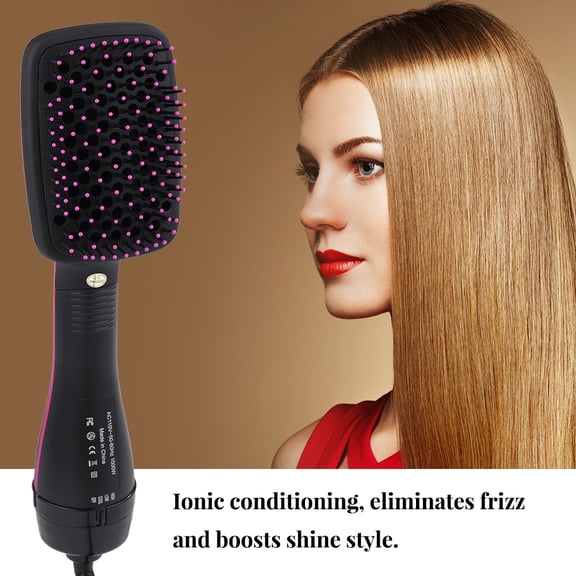 Aramox 2 in 1 Multifunctional Anion Hair Dryer Brush Comb Styler Hairdressing Tool, Hair Blow Dryer