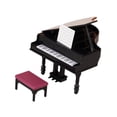 thumbnail image 4 of Casa de muñecas en miniatura, Piano, casa de muñecas, Mini muebles, decoración, instrumento Musical, modelo de juguete para sala de estar, casa de, 4 of 9