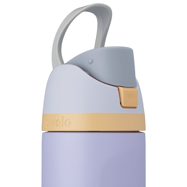 Owala FreeSip Stainless Steel Water Bottle, 24oz, Cloud 9 Light