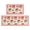 Red Flower, variant on Red Flower Kitchen Mat Non-Slip Quick Dry Pioneer Flower Woman Kitchen Laundry Room Rugs 17x30+17x47 Inchs