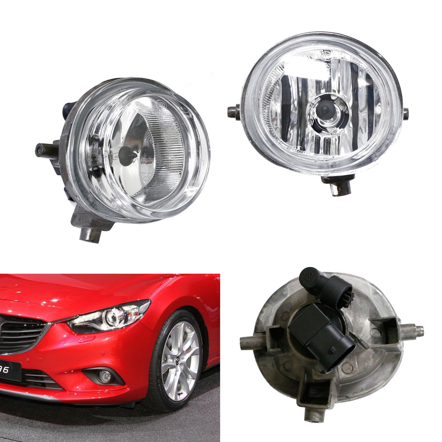 For 2011-2014 Mazda 2 Passenger Side New Replacement Headlight Head Lamp RH 