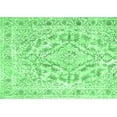 thumbnail image 1 of Ahgly Company Indoor Rectangle Persian Emerald Green Traditional Area Rugs, 5' x 7', 1 of 4