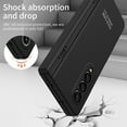 thumbnail image 4 of Compatible with Samsung Galaxy Z Fold 3 5G Case with Hinge Protection & Glass Screen Protector, Full Body Shockproof Wireless Charging Cover Phone Case for Samsung Galaxy Z Fold 3, Black, 4 of 7