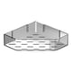 thumbnail image 2 of ¡Oferta Imperdible!, Estante de almacenamiento de triángulos para baño, inodoro, ducha, alta transparencia, perforado, estante de almacenamiento de esquina, estante de baño Akmoler, 2 of 9
