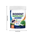 thumbnail image 3 of Mouse Rodent Repellent, Peppermint Oil Mice Repellent Balls - 30 Pack Natural Rodent Deterrent for Indoor/Outdoor Use, Family & Pet Safe, Long-Lasting Insect Repellent for Home, Garden, Garage, 3 of 8