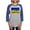 Heather/Blue, variant on CafePress - Pray For Ukraine Sweatshirt, S Long Sleeve T Shirt - Womens Baseball Tee
