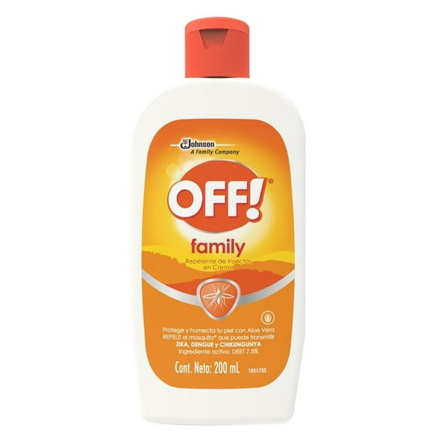 Repelente de Insectos en Crema OFF! Family 200ml
