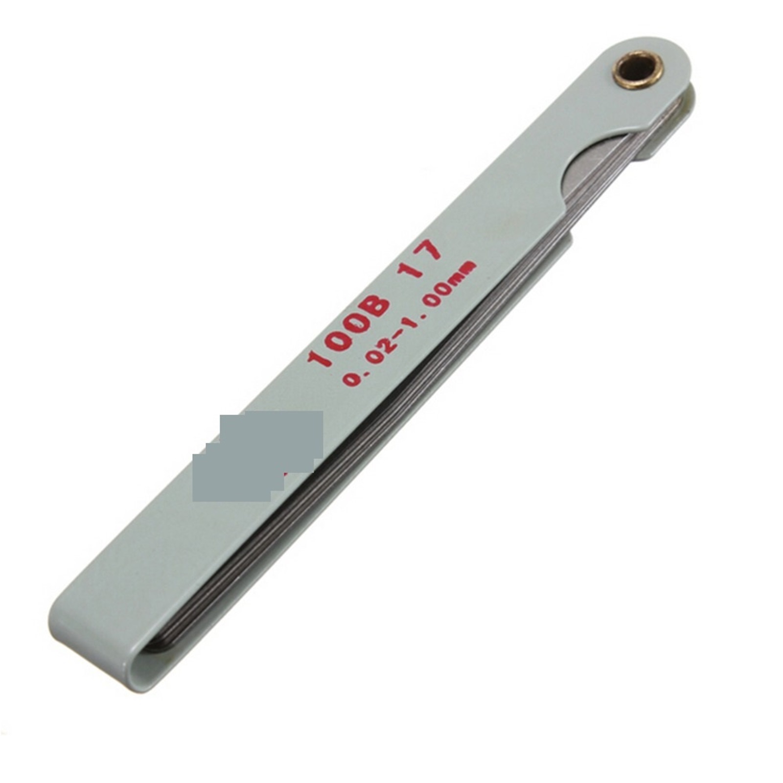 0.02 To 1 Mm 17 Blade Stainless Steel Thickness Gap Metric Filler Feeler Gauge Measure Tool For Feeler Gauge Valve Shim ,Easy Identification