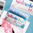 thumbnail image 3 of 48 Colors Watercolor Brush Pen Set With Soft Tip For Calligraphy And Hand Painting, 3 of 5