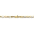 thumbnail image 6 of 14K Yellow Gold 4mm Concave Open Figaro Chain, 6 of 6