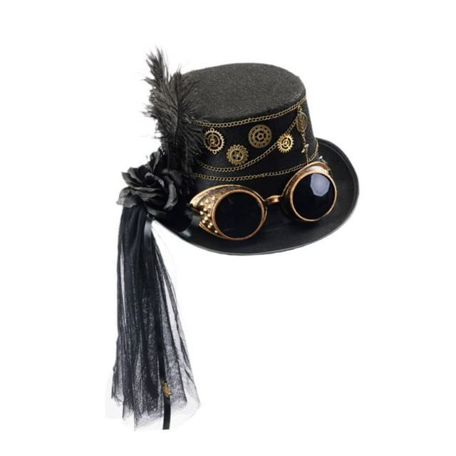 Decoración de sombrero de steampunk Halloween Headwear para el escenario Promensor Halloween