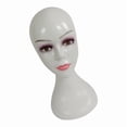 thumbnail image 4 of Maniquí de peluca femenina ,8 pulgadas, , exhibición de pelucas, sombreros y postizos para mujer, 2 colores Blanco, 4 of 6