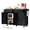 Black, variant on 53.5'' Kitchen Island with Power Outlet, Rolling Kitchen Cart on Wheels, for Home, Kitchen and Dining Room