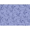 thumbnail image 1 of Ahgly Company Machine Washable Indoor Rectangle Transitional Jeans Blue Area Rugs, 8' x 10', 1 of 7