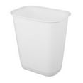 thumbnail image 2 of Sterilite Rectangular Wastebasket 9 Gal Open Top Trash Bin, 24 Pack, White, 2 of 5