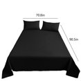 thumbnail image 2 of HLONK Deep Pocket Luxury Bedding  Sheets King Size  Bed Sheets High-end Hotel Sheets Luxurious Soft Quality Bedding Sheets Wrinkle-Free Fouling-Free, 2 of 5