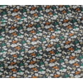 thumbnail image 5 of oneOone Viscose Jersey Gray Fabric Cloud & Bird Cartoon Sewing Craft Projects Fabric Prints By Yard 60 Inch Wide, 5 of 5