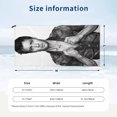 thumbnail image 4 of Toalla de playa Jeremy Renner, suave, de secado rápido, resistente a la arena, para piscina, yoga, gimnasio, camping, toallas de baño ligeras, regalo para niños, niñas, niños y adultos, 27,5 x 55, 4 of 8