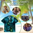 thumbnail image 6 of Netecom Ghost Train Hawaiian Shirt for Men, Horror Style, Button Down Summer Beach Short Sleeve, S-5XL, 6 of 6