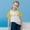 Yellow, variant on Cethrio Kids Girls Graphic Tees, Short Sleeve Casual Crewneck Summer Kids Shirts Yellow Size 10-12 T