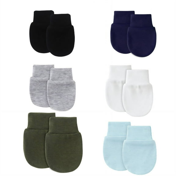 BESTSKY Baby Mittens Breathable Skin-Friendly Baby Gloves Soft & Protective Baby Toddler Mittens Style 8