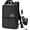 Black, variant on ZINZ Expandable Laptop Backpack for Men Women, 17 Inch Travel Business Backpack, Water-Resistant Slim Daypack with Multi Pockets & TSA Design,Black Red